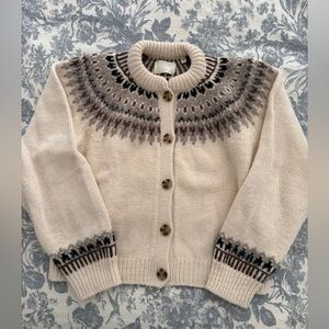 Doen Clarke Fair Isle Cardigan